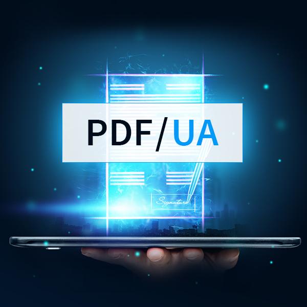Dokumente verarbeiten in PDF-UA konvertieren