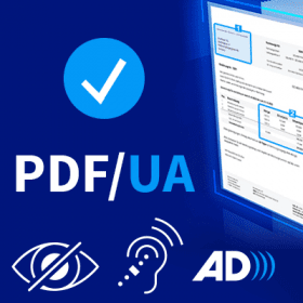 Barrierefreie PDF-UA Dokumente mit DocBridge erstellen
