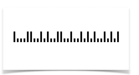 POSTNET variable-length Barcode
